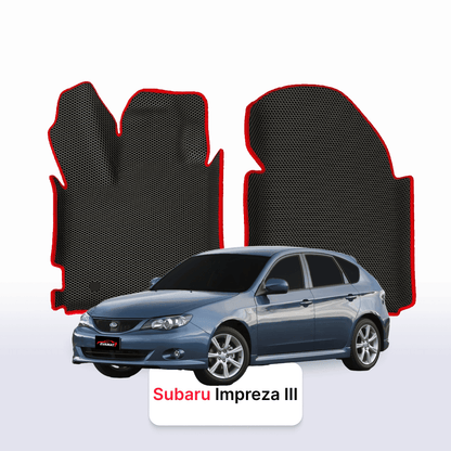 Autokoberce EVA pro Subaru Impreza(GH) 3 gen 2007-2011 r. HATCHBACK 5 dveří