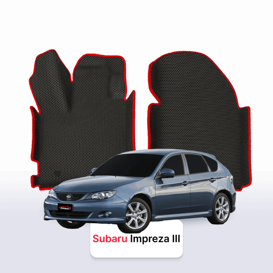 Autokoberce EVA pro Subaru Impreza(GH) 3 gen 2007-2011 r. HATCHBACK 5 dveří