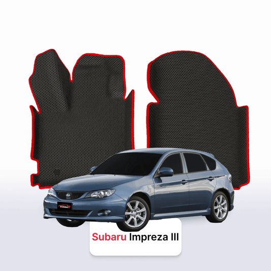 Autokoberce EVAMATS pro Subaru Impreza(GH) 3 gen 2007-2011 rok HATCHBACK 5dv.