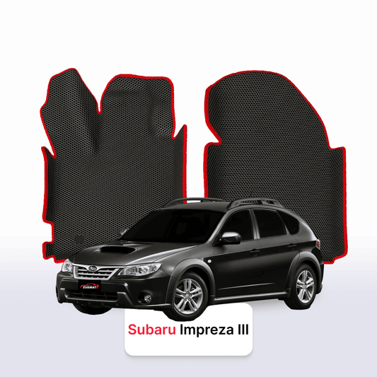 Autokoberce EVA pro Subaru Impreza(XV) 3 gen 2007-2011 r. HATCHBACK 5 dveří