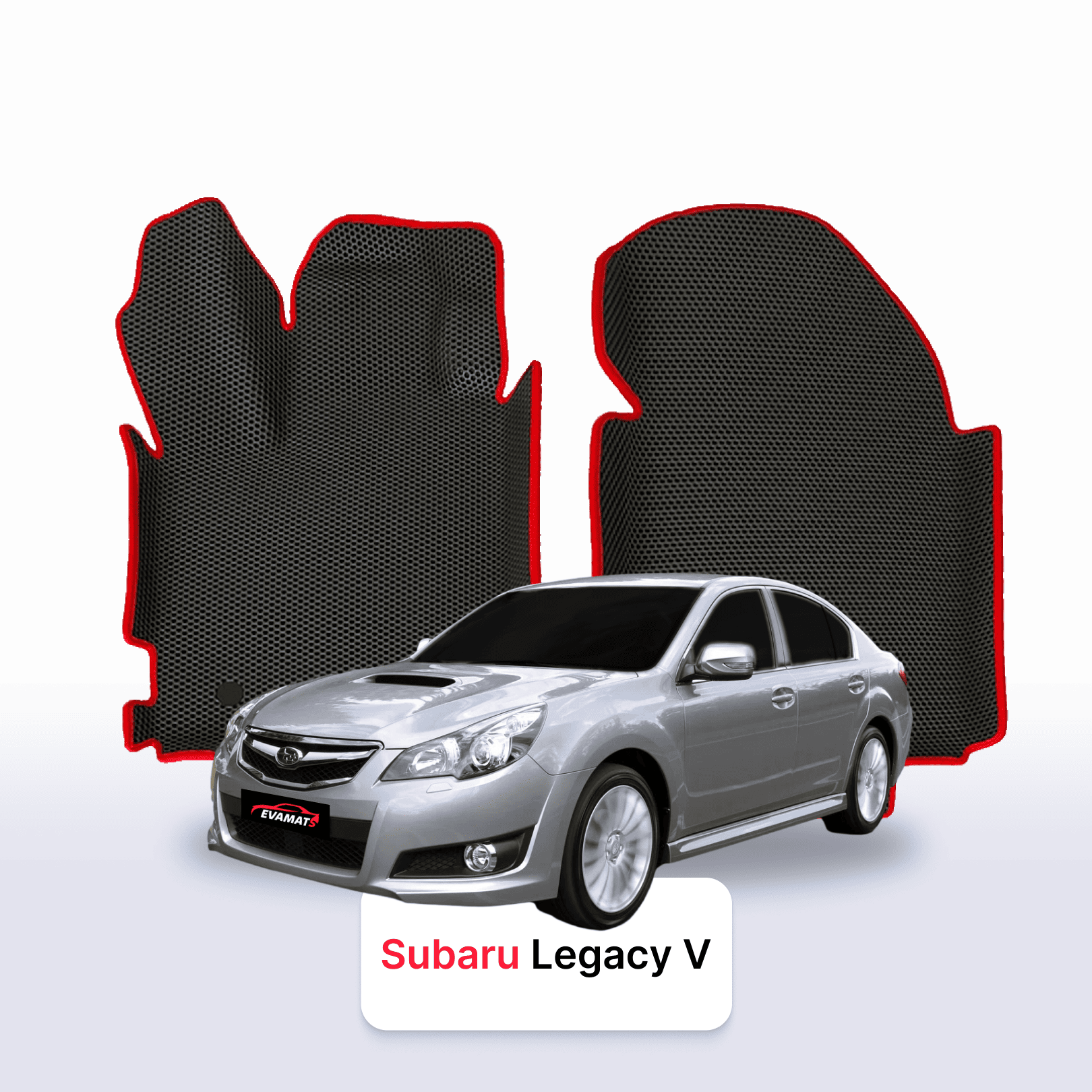Autokoberce EVA pro Subaru Legacy 5 gen 2009-2014 r. SEDAN