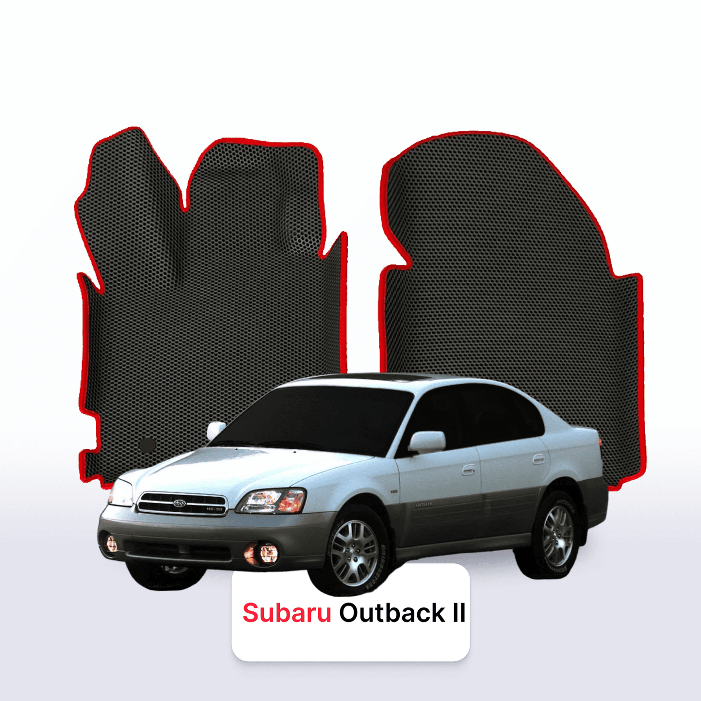 Autokoberce EVAMATS pro Subaru Outback 2 gen 1998-2004 rok SEDAN