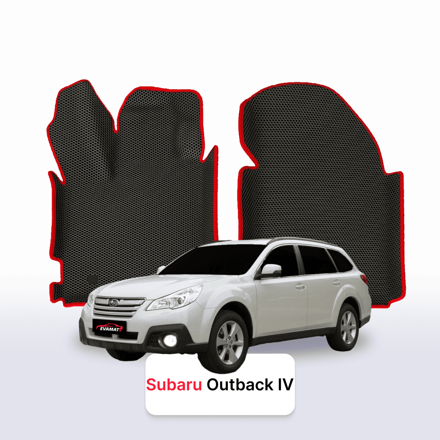 Autokoberce EVAMATS pro Subaru Outback 4 gen 2009-2014 rok STATION WAGON