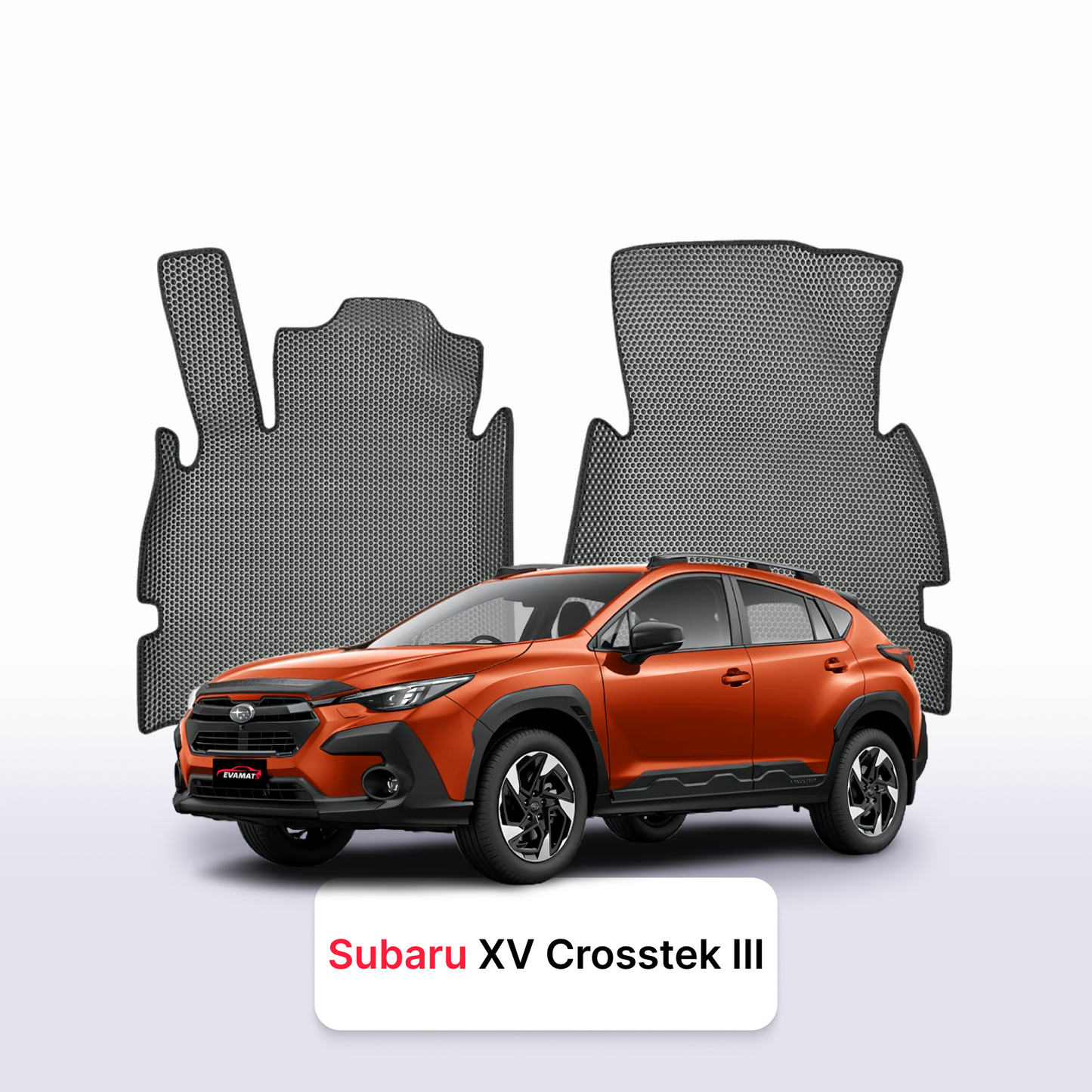 Autokoberce EVAMATS pro Subaru XV Crosstek 3. generace 2022-2027 SUV