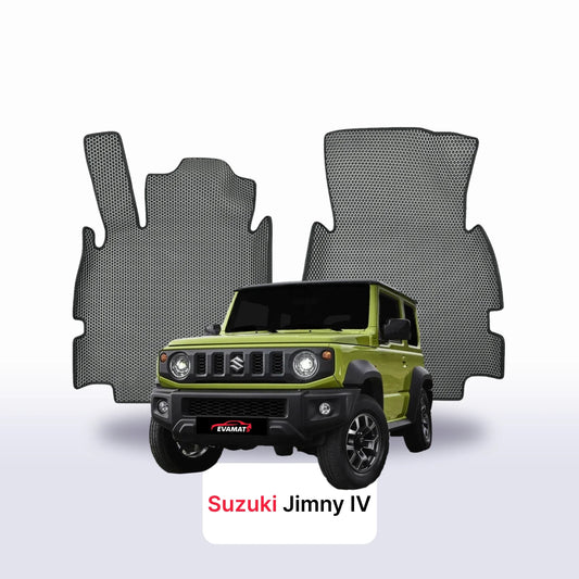Autokoberce EVAMATS pro Suzuki Jimny (JB64) 2 místný 4 gen 2018-2025 rok SUV 3 dveře