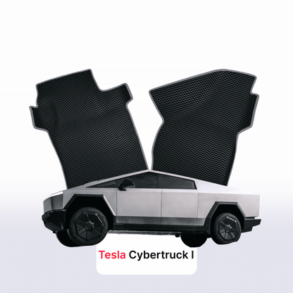 Autokoberce EVAMATS pro Tesla Cybertruck 1 gen 2023-2024 rok PICK-UP dvoukabina