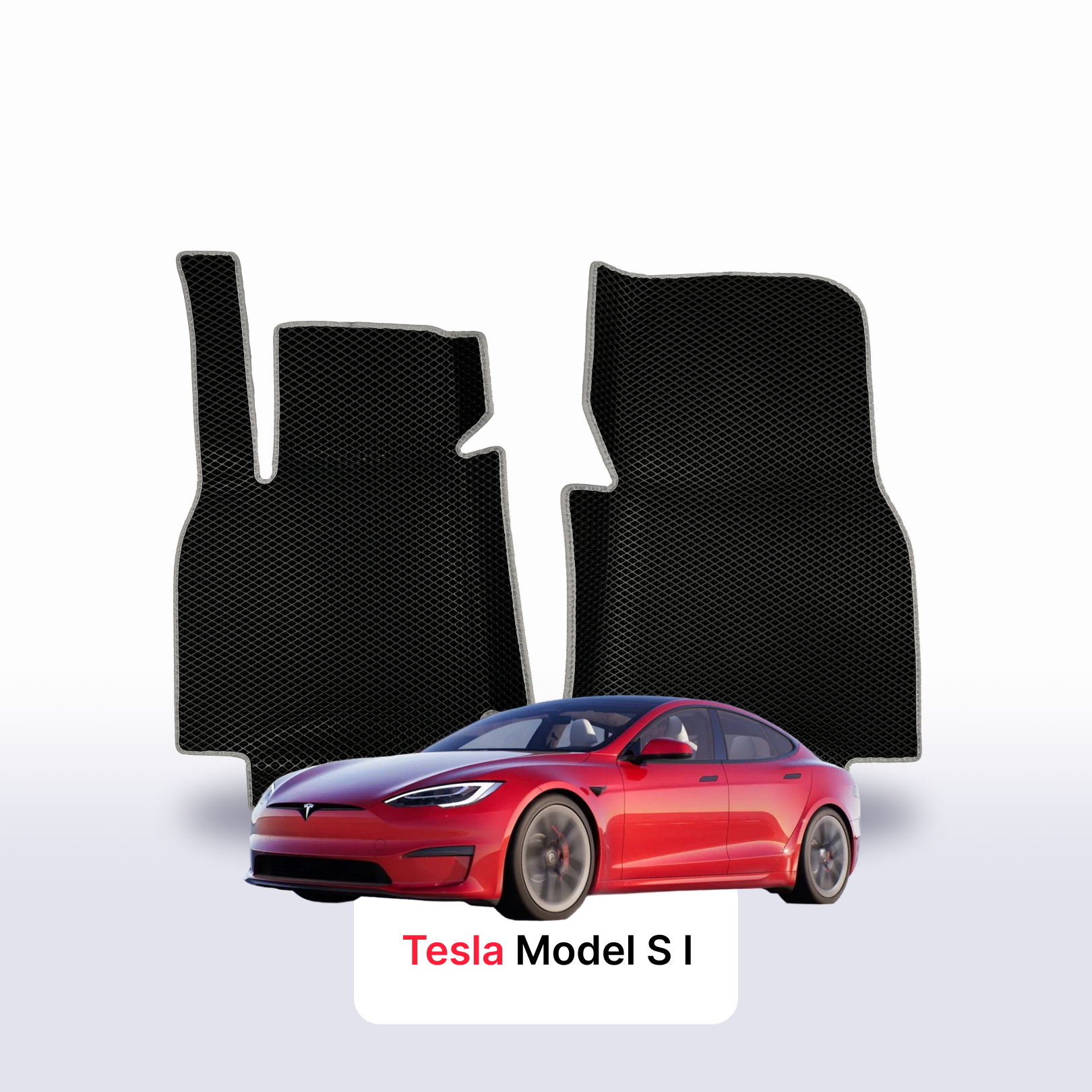 Autokoberce EVA pro Tesla Model S (S75D) 1 gen 2012-2026 r. LIFTBACK