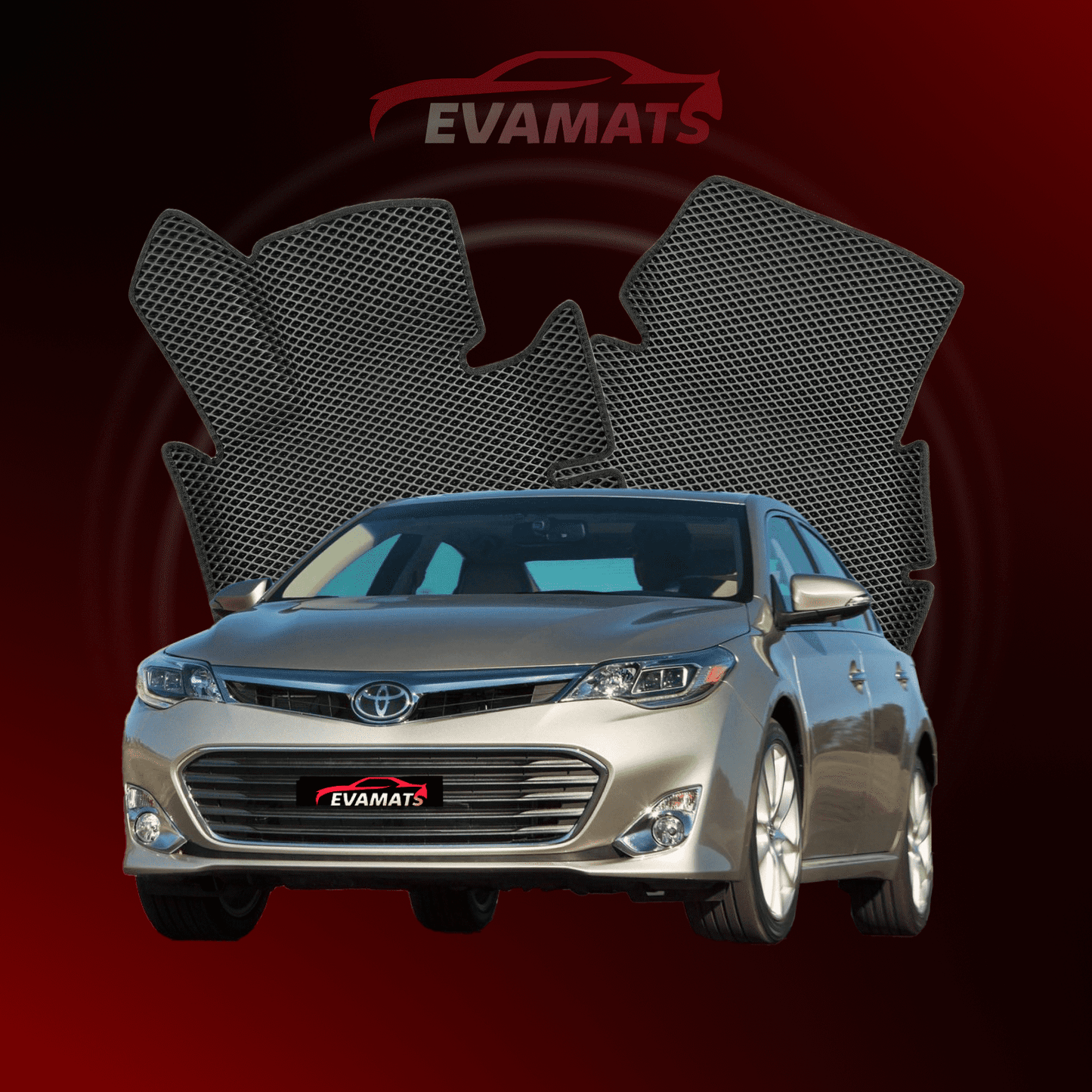 Autokoberce EVAMATS pro Toyota Avalon 4 gen 2012-2018 rok SEDAN