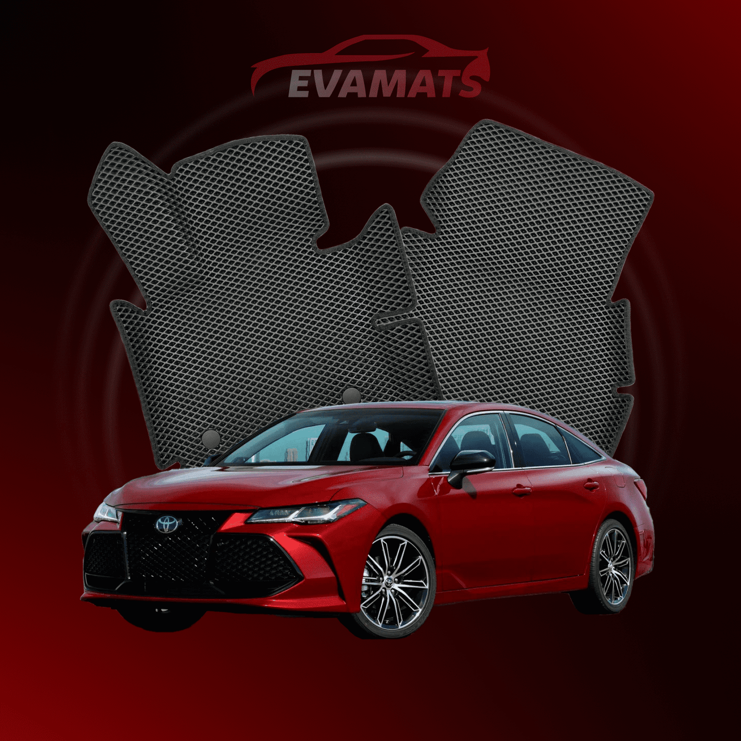 Autokoberce EVAMATS pro Toyota Avalon 5 gen 2018-2025 rok SEDAN