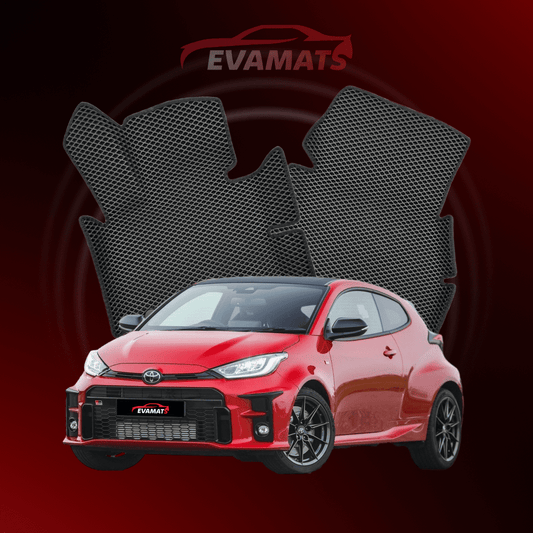 Autokoberce EVAMATS pro Toyota GR Yaris 2020-2025 rok HATCHBACK 3dv.