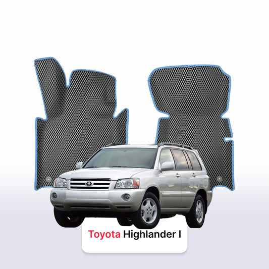Autokoberce EVA pro Toyota Highlander 1 gen 2001-2007 r. SUV 5 dveří