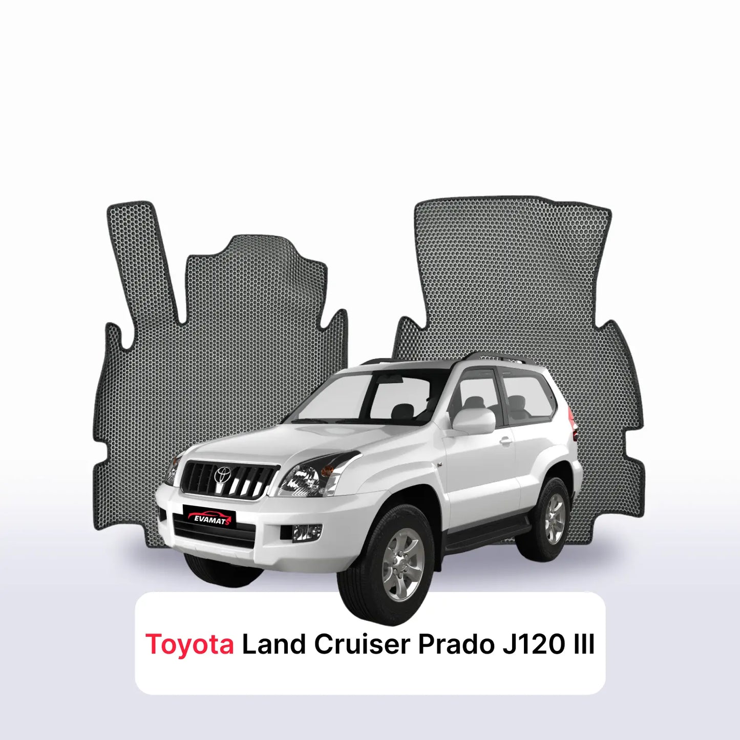 Autokoberce EVA pro Toyota Land Cruiser Prado J120 3 gen 2002-2009 r. SUV 3 dveře
