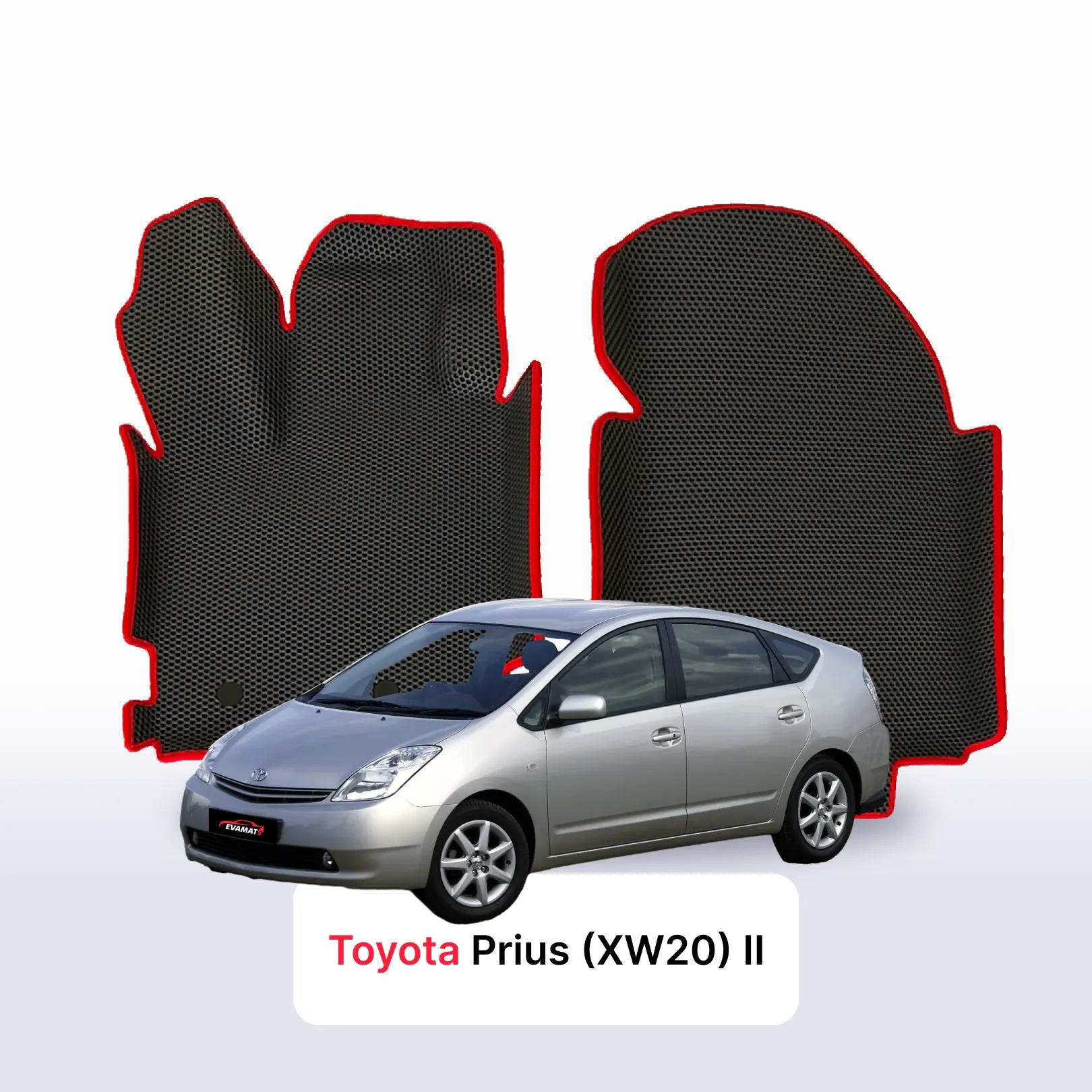 Autokoberce EVA pro Toyota Prius XW20 2 gen 2003-2009 r. LIFTBACK