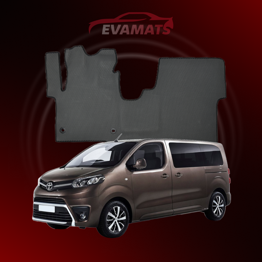 Autokoberce EVAMATS pro Toyota ProAce Verso 2016-2023 rok MINIVAN 9 míst