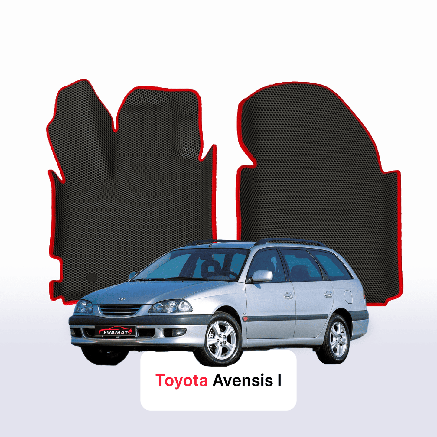 Autokoberce EVAMATS pro Toyota Avensis 1 gen 1997-2003 rok STATION WAGON