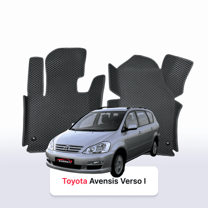 Autokoberce EVAMATS pro Toyota Avensis Verso 2001-2009 rok výroby MINIVAN