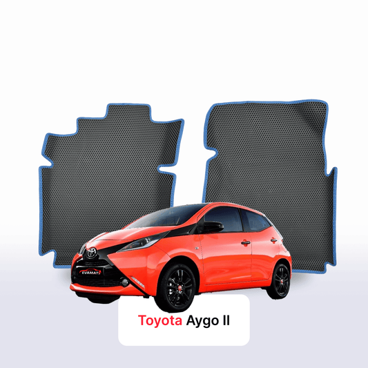 Autokoberce EVAMATS pro Toyota Aygo 2 gen 2014-2023 rok HATCHBACK 5dv.