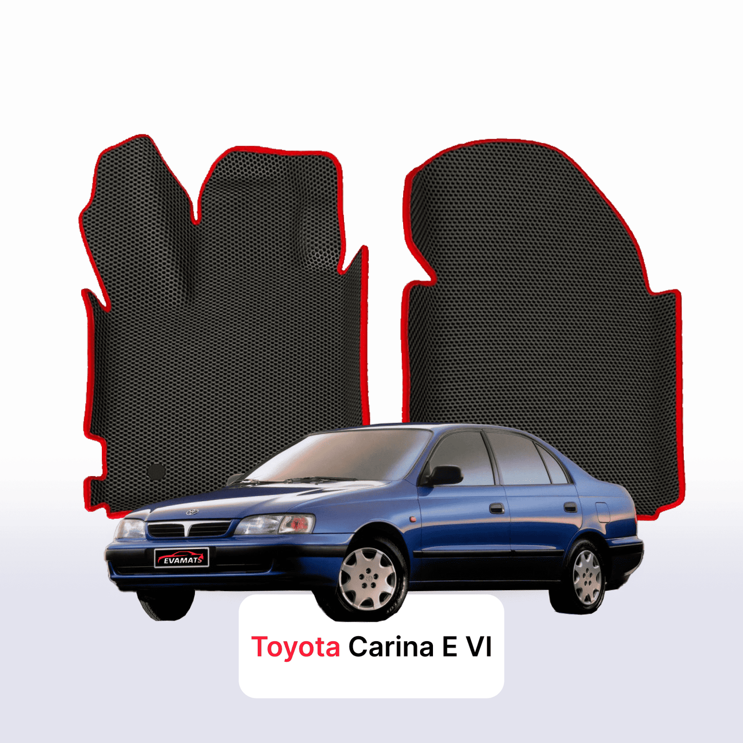 Autokoberce EVAMATS pro Toyota Carina E 1992-1998 rok SEDAN