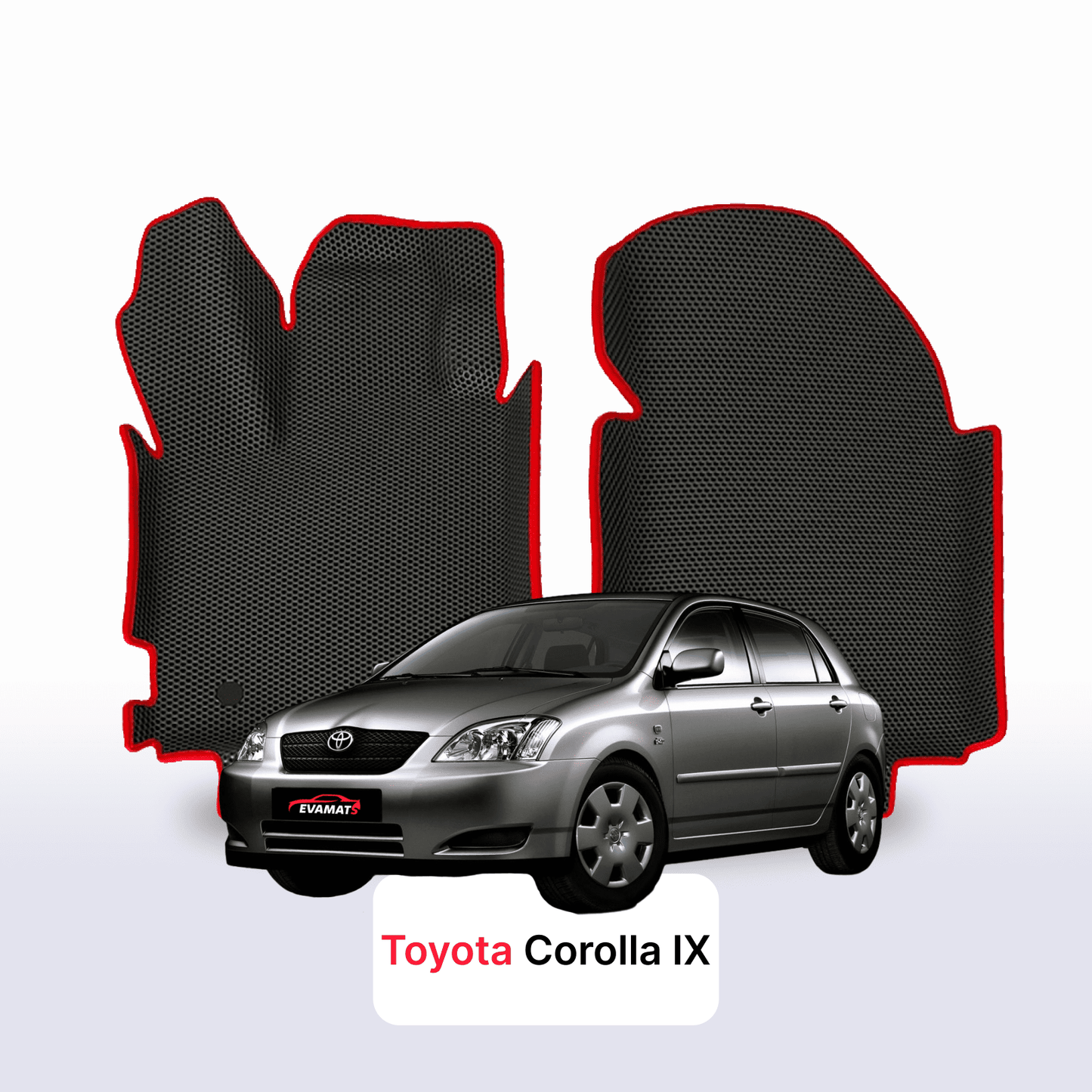 Autokoberce EVAMATS do Toyota Corolla 9 gen 2000-2007 rok HATCHBACK 5dv.