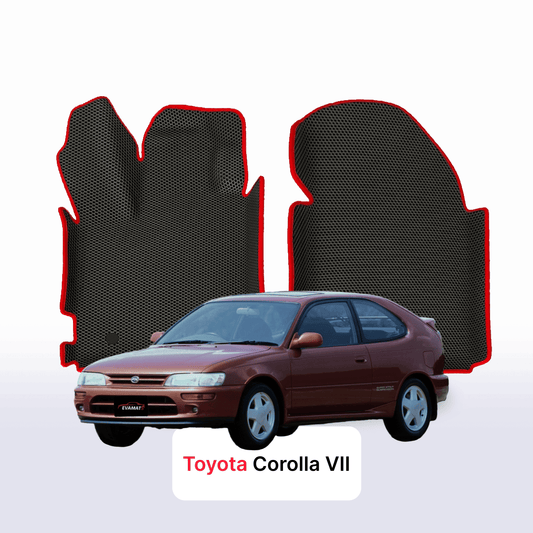Autokoberce EVAMATS pro Toyota Corolla 7 gen 1991-2000 rok HATCHBACK 3dv.