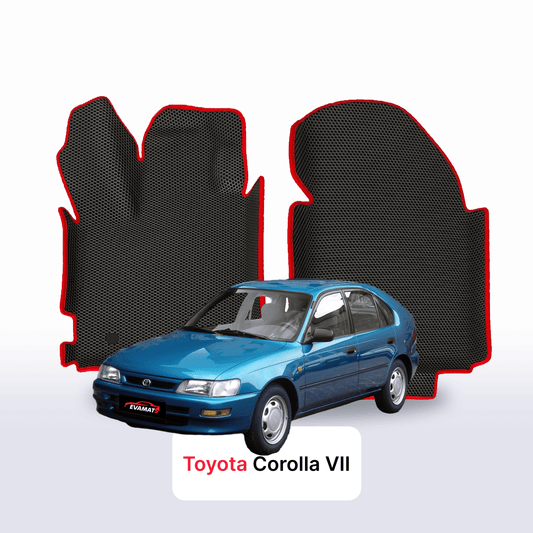 Autokoberce EVAMATS pro Toyota Corolla 7 gen 1991-2000 rok HATCHBACK 5dv.