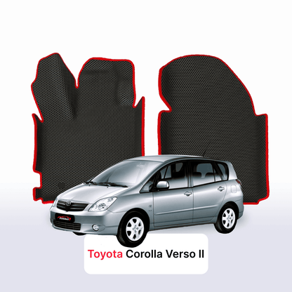 Autokoberce EVAMATS pro Toyota Corolla Verso 2 gen 2004-2009 rok MINIVAN 5 míst