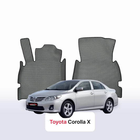 Autokoberce EVAMATS pro Toyota Corolla 10 gen 2006-2013 rok SEDAN