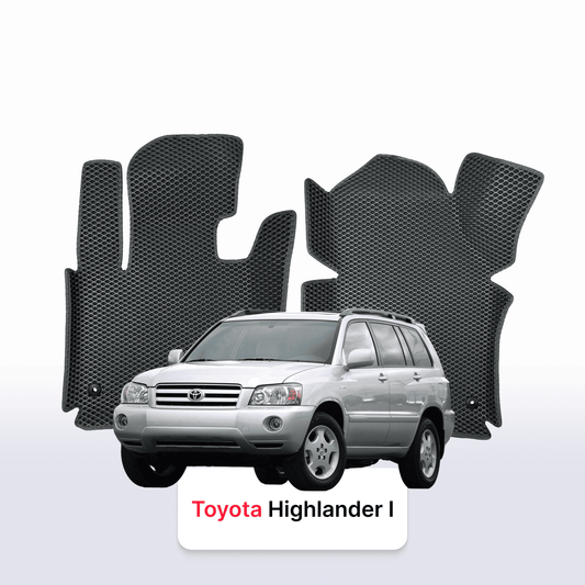 Autokoberce EVAMATS pro Toyota Highlander 1 gen 2001-2007 ročník SUV 7 míst