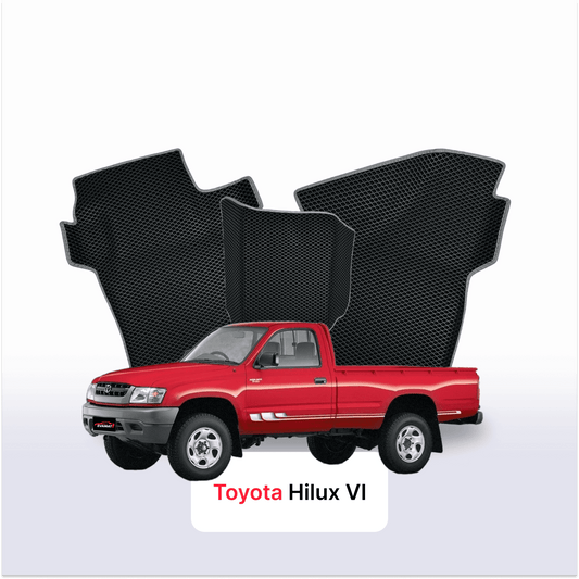 Autokoberce EVAMATS pro Toyota Hilux 6 gen 1997-2005 rok PICK-UP jednokabinová