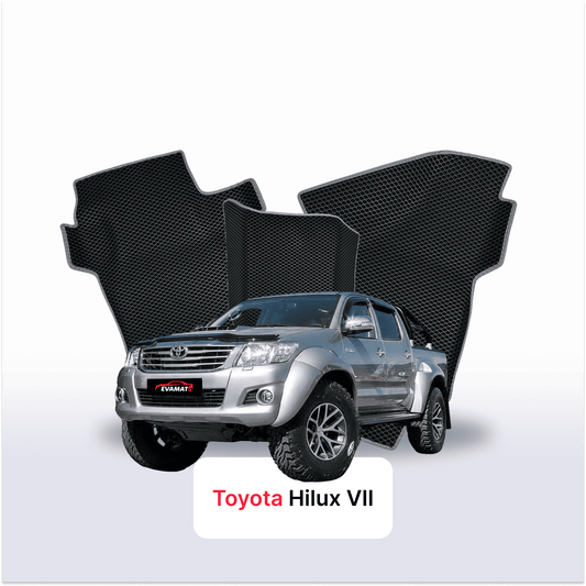 Autokoberce EVA pro Toyota Hilux 7 gen 2004-2015 r. PICK-UP dvojkabina