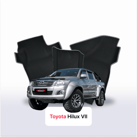 Autokoberce EVAMATS pro Toyota Hilux 7 gen 2004-2015 rok PICK-UP dvoukabina