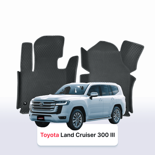 Autokoberce EVAMATS pro Toyota Land Cruiser 300 3 gen 2021-2025 rok SUV 5dv.
