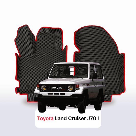Autokoberce EVAMATS pro Toyota Land Cruiser J70 1984-2007 SUV 3dv.
