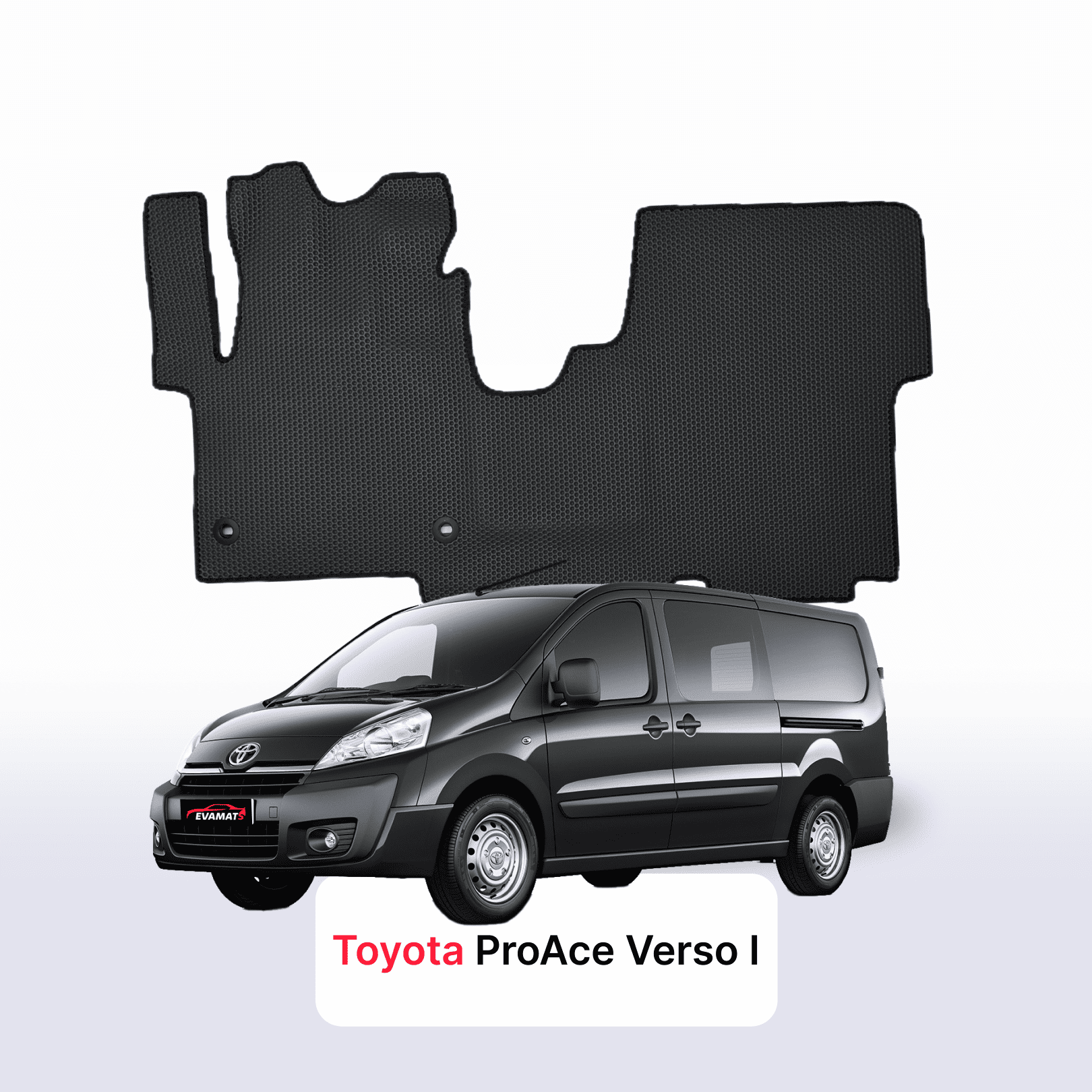Autokoberce EVA pro Toyota ProAce Verso 2013-2016 r. MINIVAN
