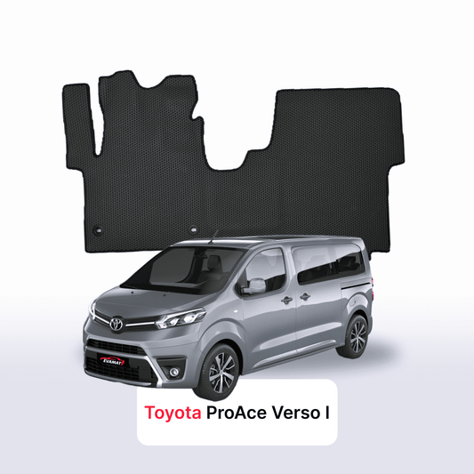 Autokoberce EVAMATS pro Toyota ProAce Verso 2016-2023 rok MINIVAN 8 míst