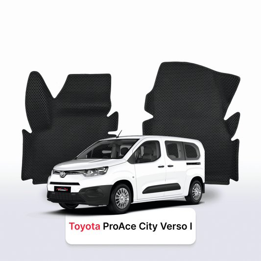 Autokoberce EVAMATS pro Toyota ProAce City verso 2019-2025 rok VAN LONG