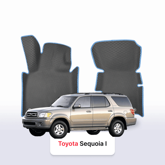 Autokoberce EVAMATS pro Toyota Sequoia 1 gen 2000-2007 ročník SUV 7 míst