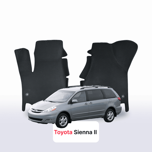 Autokoberce EVA pro Toyota Sienna 2 gen 2003-2010 r. MINIVAN