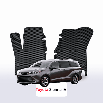 Autokoberce EVAMATS pro Toyota Sienna 4 gen 2020-2023 rok MINIVAN