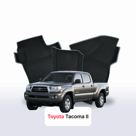 Autokoberce EVAMATS pro Toyota Tacoma 2 gen 2004-2015 rok PICK-UP dvoukabina