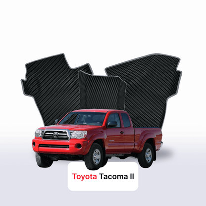 Autokoberce EVAMATS pro Toyota Tacoma 2 gen 2004-2015 rok PICK-UP jedna a půl kabina