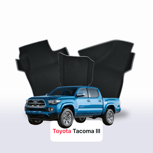 Autokoberce EVAMATS pro Toyota Tacoma 3 gen 2015-2023 r. SHORT PICK-UP dvojkabina