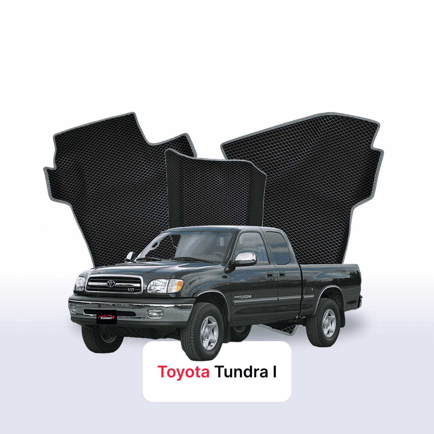 Autokoberce EVAMATS pro Toyota Tundra 1 gen 2000-2006 rok PICK-UP dvoukabina