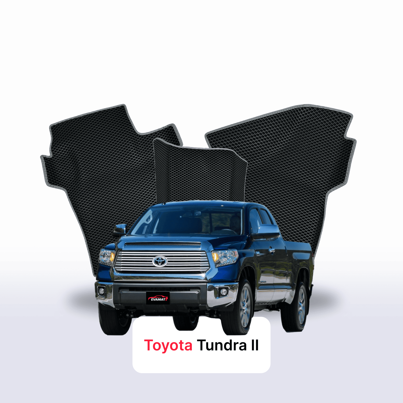 Autokoberce EVA pro Toyota Tundra 2 gen 2007-2021 r. PICK-UP prodloužená kabina