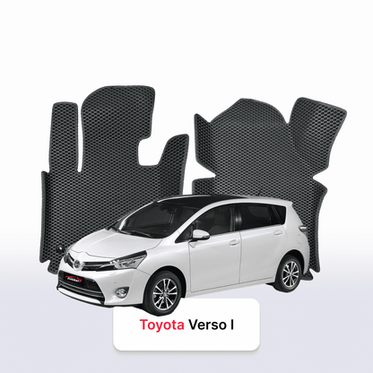 Autokoberce EVAMATS pro Toyota Verso 1 gen 2009-2018 rok MINIVAN 7 míst