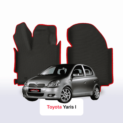 Autokoberce EVAMATS pro Toyota Yaris 1 gen 1999-2005 rok HATCHBACK 5dv.