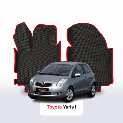 Autokoberce EVAMATS pro Toyota Yaris 2 gen 2005-2012 rok HATCHBACK 3dv.