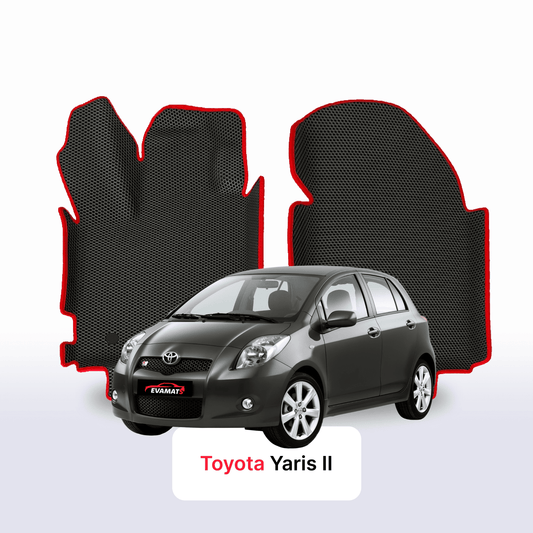 Autokoberce EVAMATS pro Toyota Yaris 2 gen 2005-2012 rok HATCHBACK 5dv.