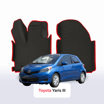 Autokoberce EVA pro Toyota Yaris 3 gen 2010-2020 r. HATCHBACK 3 dveře