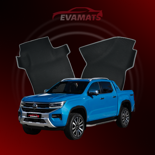 Autokoberce EVAMATS pro Volkswagen Amarok II gen 2022-2025 rok PICK-UP dvoukabina